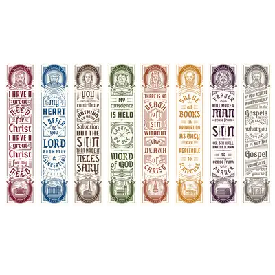 Theologian Quotes Bookmark Set